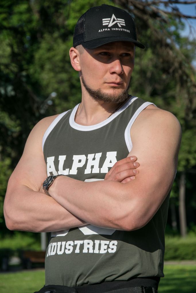 Мужская майка Alpha Industries майка брендовая мужская