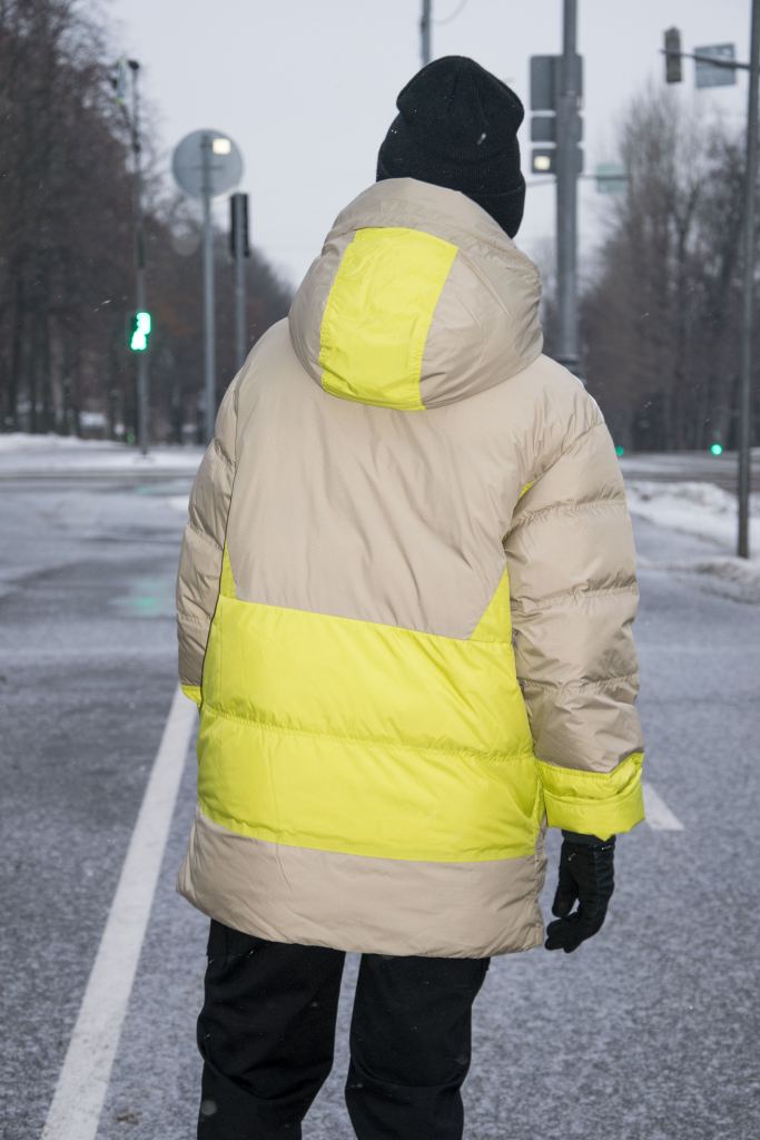 Женская куртка-пуховик PARAJUMPERS SERENITY FW 22-23 tapioca-citronelle Женская куртка-пуховик PARAJUMPERS SERENITY FW 22-23 tapioca-citronelle