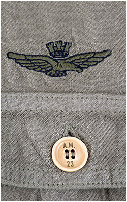 Рубашка AERONAUTICA MILITARE SS 26/IN lichen green (AC 0040)