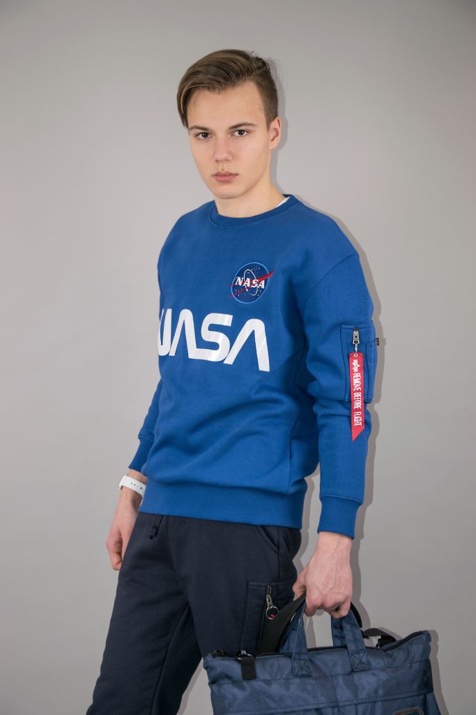 Свитшот Alpha Industries свитшот с принтом