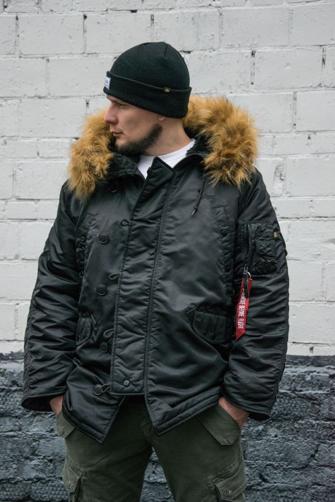 Мужская классическая аляска Alpha Industries Мужская классическая аляска Alpha Industries