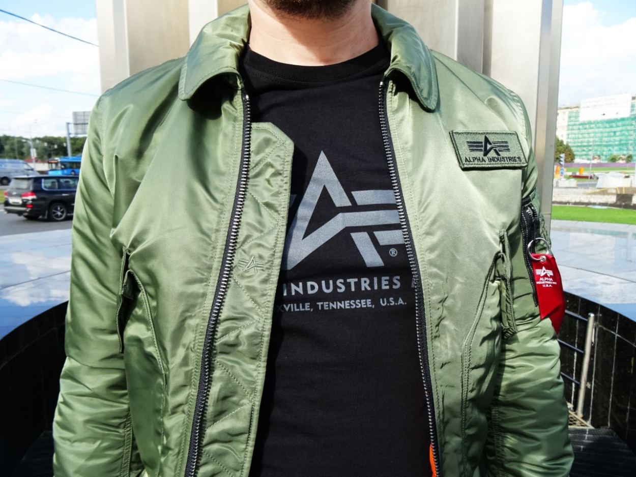 Куртка летная ALPHA INDUSTRIES VF BL CWU sage green Куртка летная ALPHA INDUSTRIES VF BL CWU sage green