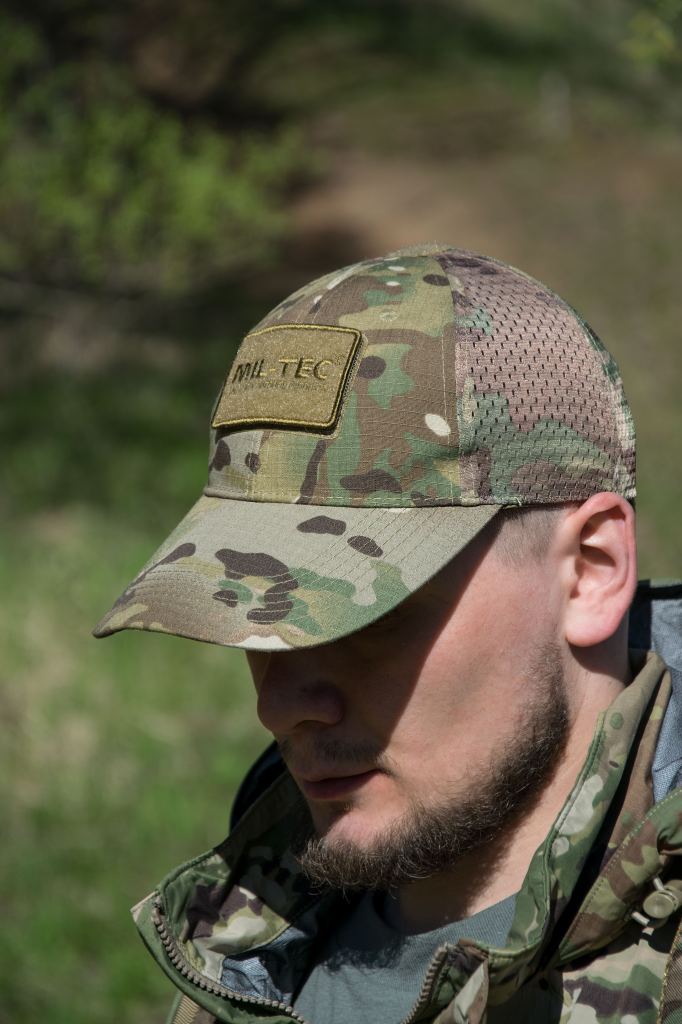 Тактическая бейсболка Mil tec в цвете multicam Тактическая бейсболка Mil tec в цвете multicam