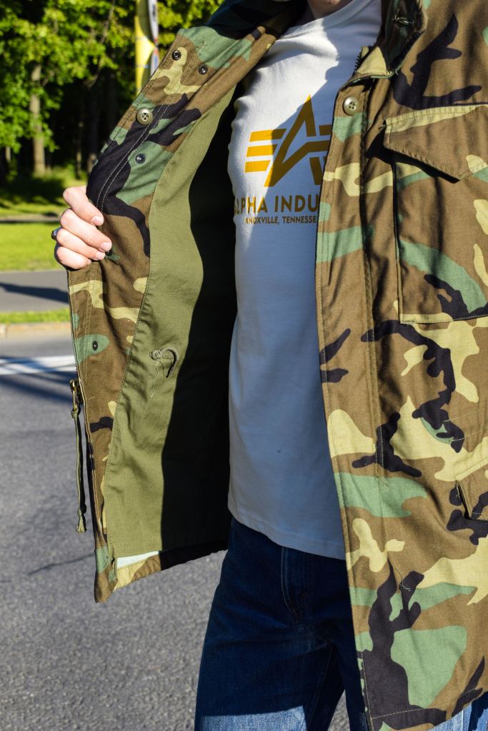 Куртка CLASSIC M-65 camo woodland SSHA фото 2 Куртка CLASSIC M-65 camo woodland SSHA фото 2
