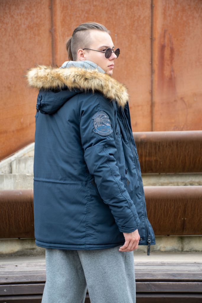 Аляска ALPHA INDUSTRIES EXPLORER rep. blue фото 3