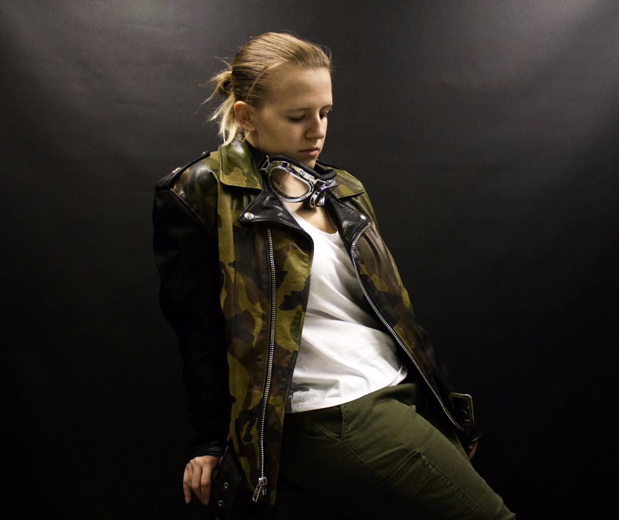 Куртка-косуха SCHOTT NYC MOTORCYCLE JCT кожа camo olive (611UST) фото 3 Куртка-косуха SCHOTT NYC MOTORCYCLE JCT кожа camo olive (611UST) фото 3