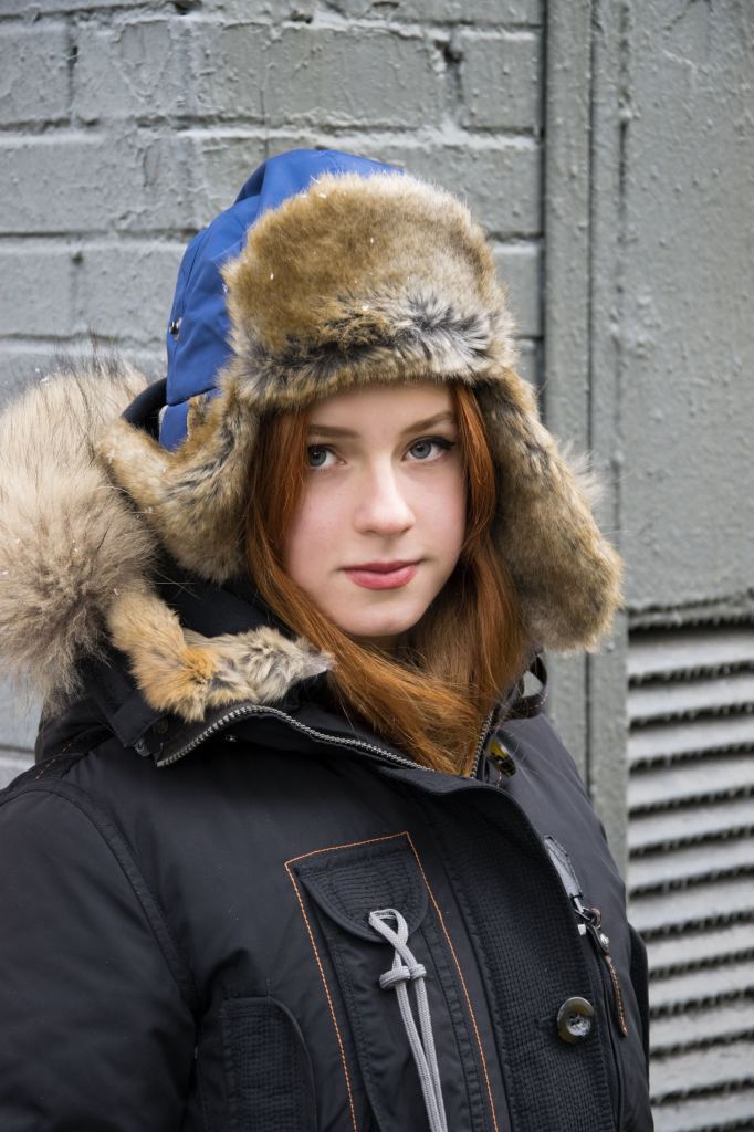 Фирменная шапка - ушанка синего цвета от Parajumpers Фирменная шапка - ушанка синего цвета от Parajumpers