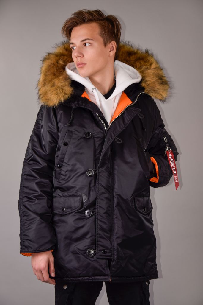 Аляска ALPHA INDUSTRIES SLIM FIT N-3B FW 22 23 m black 1.jpg Аляска ALPHA INDUSTRIES SLIM FIT N-3B FW 22 23 m black 1.jpg