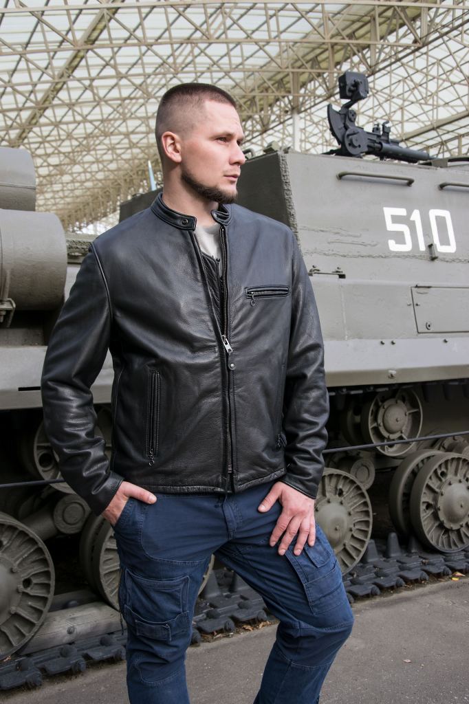 Кожаная куртка SCHOTT NYC CAFE RACER 26 black фото 4 Кожаная куртка SCHOTT NYC CAFE RACER 26 black фото 4
