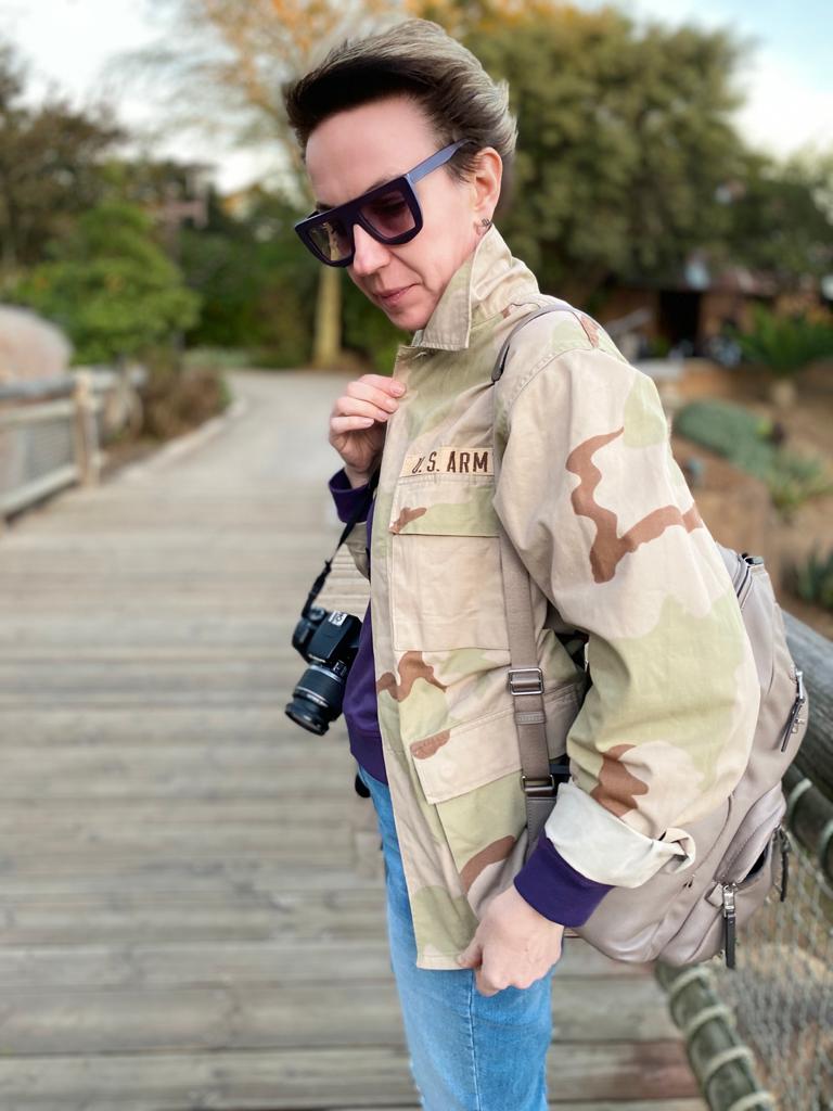 Куртка с нашивками США Куртка с нашивками США