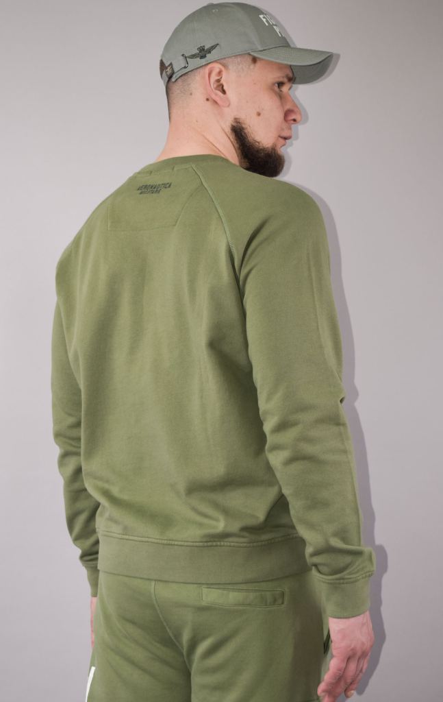 Свитшот AERONAUTICA MILITARE SS 23TR verde militare FE 1744 фото 2 Свитшот AERONAUTICA MILITARE SS 23TR verde militare FE 1744 фото 2.jpeg