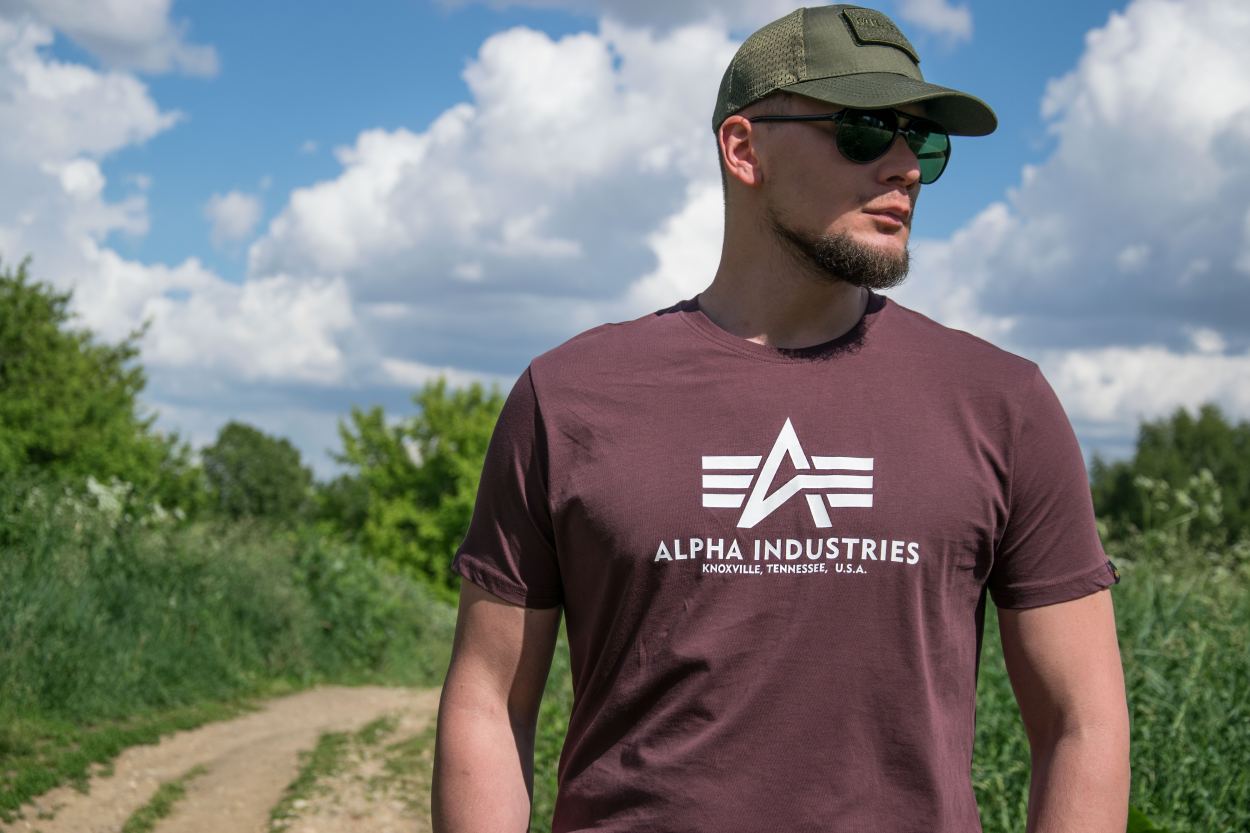 Футболка Alpha Industries футболка с принтом