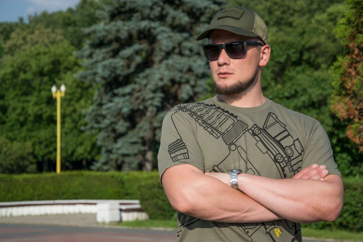 Футболка 7.62 футболка с круглым вырезом