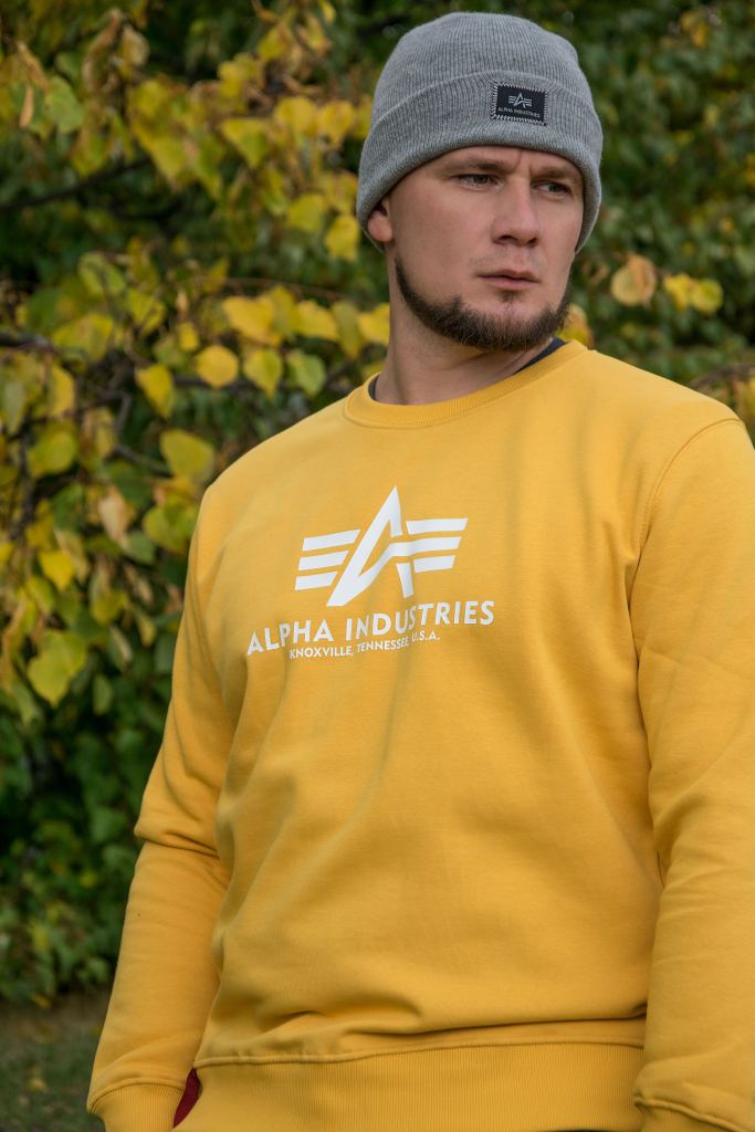 Свитшот Alpha Industries свитшот с принтом