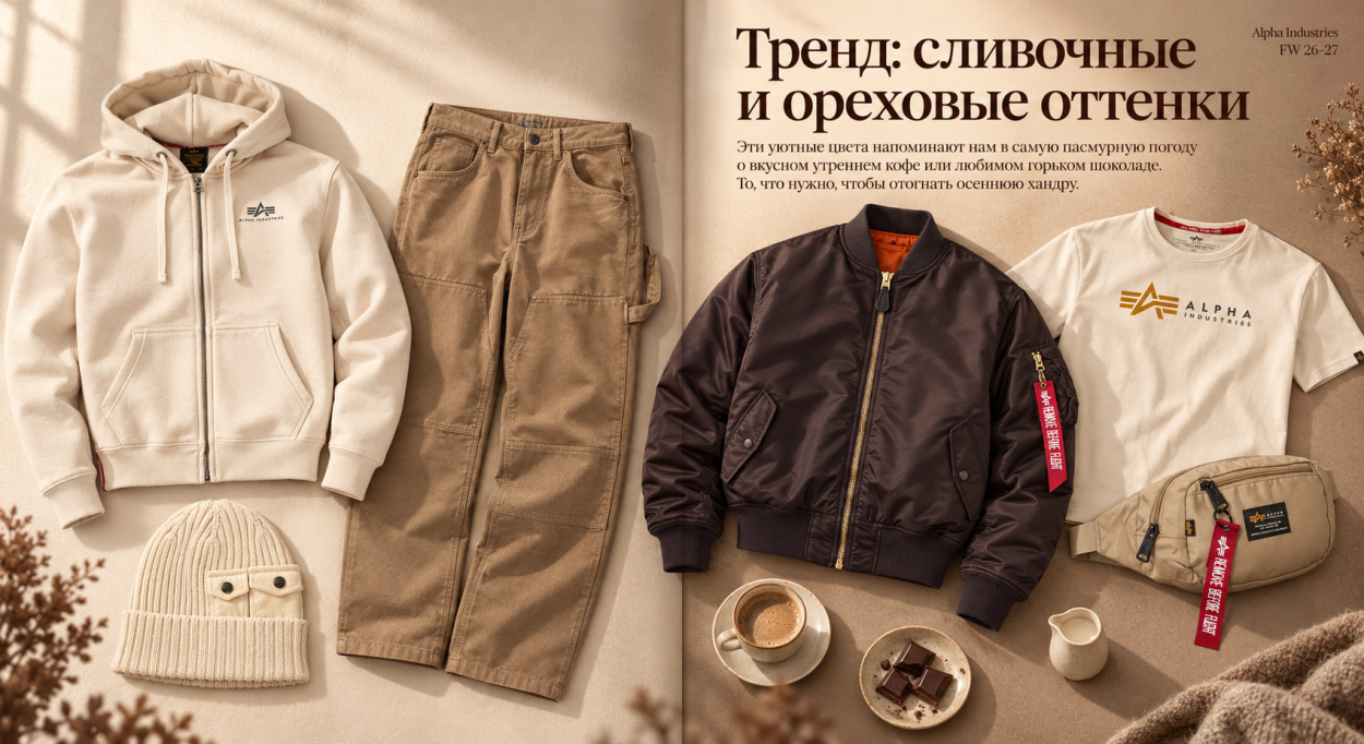 Инфографика: лучшие худи 2026 сливочные и ореховые оттенки