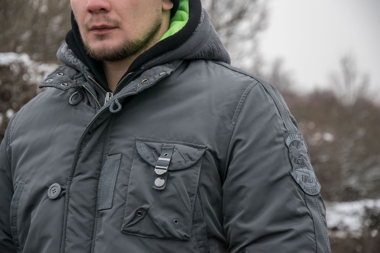 Куртка ALPHA INDUSTRIES COBBS-II gun metal Куртка ALPHA INDUSTRIES COBBS-II gun metal