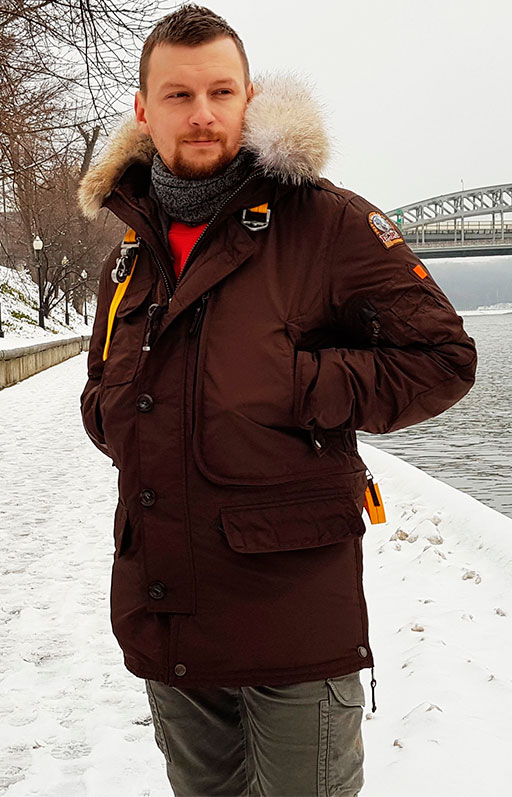 Куртка-аляска мужская PARAJUMPERS KODIAK Куртка-аляска мужская PARAJUMPERS KODIAK