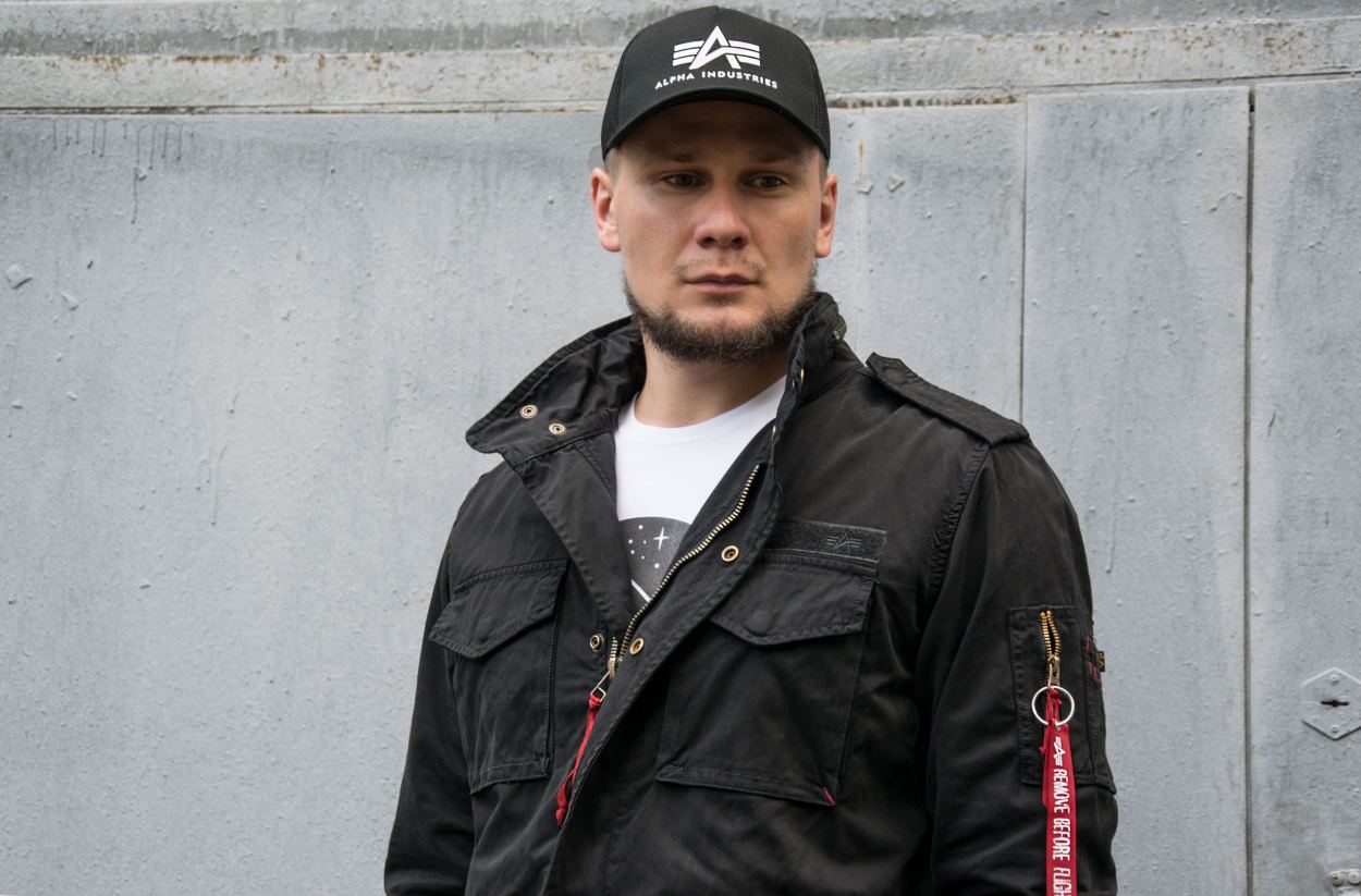 Ветровка ALPHA INDUSTRIES HUNTINGTON M-65 black фото 3 Ветровка ALPHA INDUSTRIES HUNTINGTON M-65 black фото 3