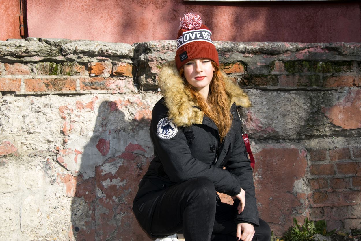 Женская аляска ALPHA INDUSTRIES POLAR black Женская аляска ALPHA INDUSTRIES POLAR black