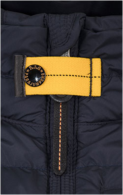 Куртка-пуховик лёгкая PARAJUMPERS UGO FW 25/26 blue navy