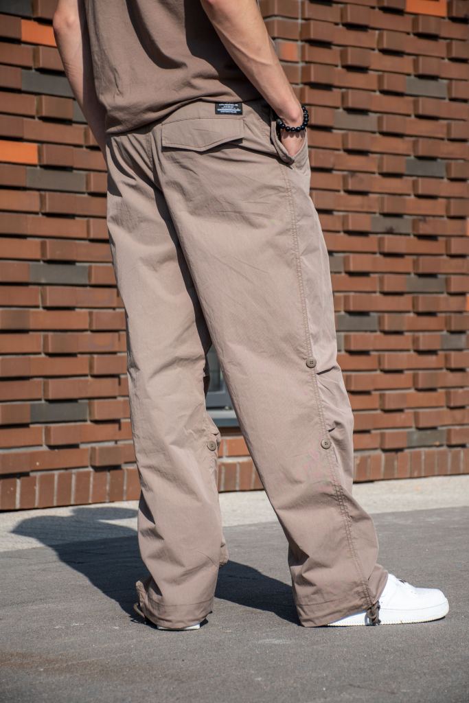 Брюки-карго парашюты ALPHA INDUSTRIES PARACHUTE PANTS FW 24/25 coyote brown фото 3
