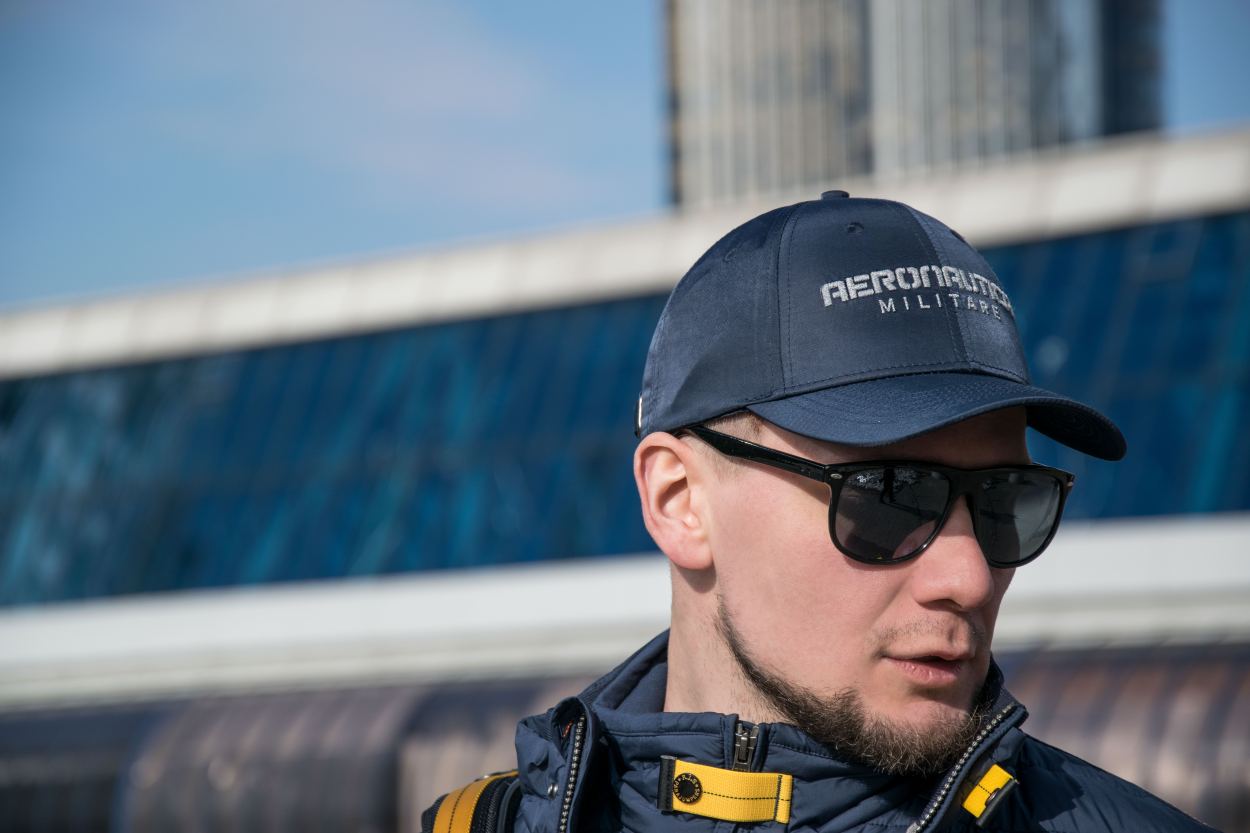Бейсболка AERONAUTICA MILITARE SS 23CN blue navy (HA 1138) фото 1