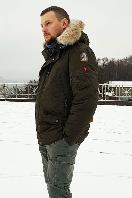 Куртка-аляска мужская PARAJUMPERS RIGHT HAND Куртка-аляска мужская PARAJUMPERS RIGHT HAND