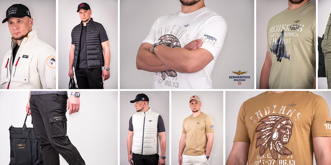 Весенне-летняя коллекция Aeronautica Militare SS24