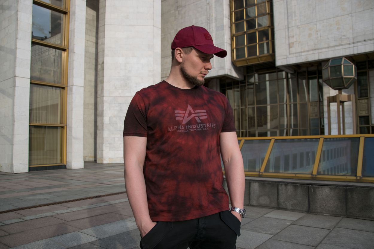 Футболка Alpha Industries футболка с принтом