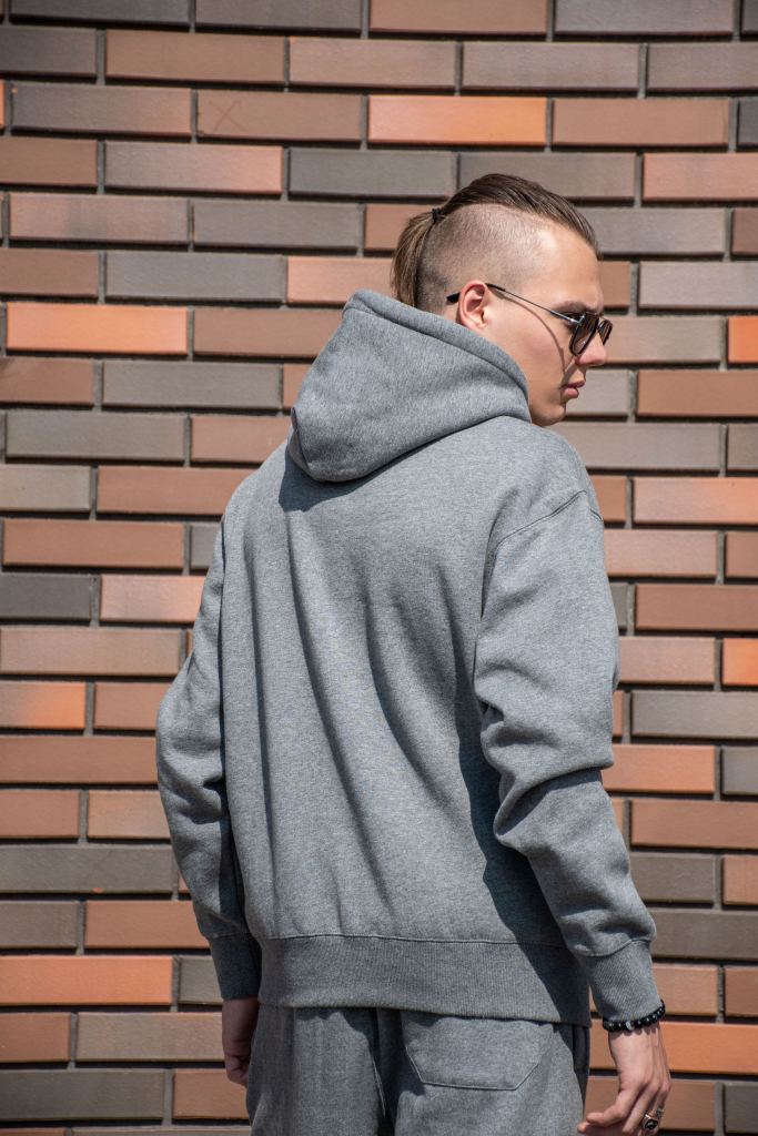 Толстовка ALPHA INDUSTRIES ESSENTIAL HOODIE FW 24/25 medium charcoal heather фото 2 Толстовка ALPHA INDUSTRIES ESSENTIAL HOODIE FW 24/25 medium charcoal heather фото 2