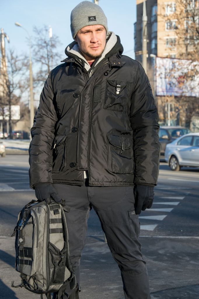 Куртка ALPHA INDUSTRIES COBBS-II black Куртка ALPHA INDUSTRIES COBBS-II black