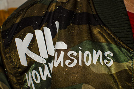 Эксклюзивный мужской бомбер MA1 с надписями kill your illusions, капли дождя, бомбер камуфляж, Alpha Industries