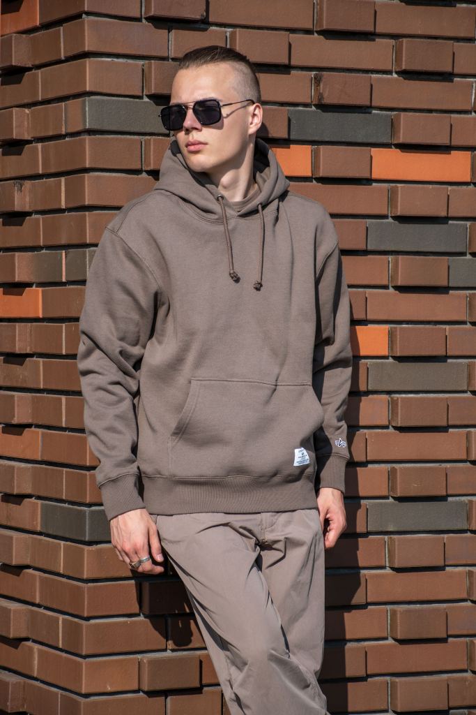 Толстовка ALPHA INDUSTRIES ESSENTIAL HOODIE FW 24/25 coyote brown фото 1