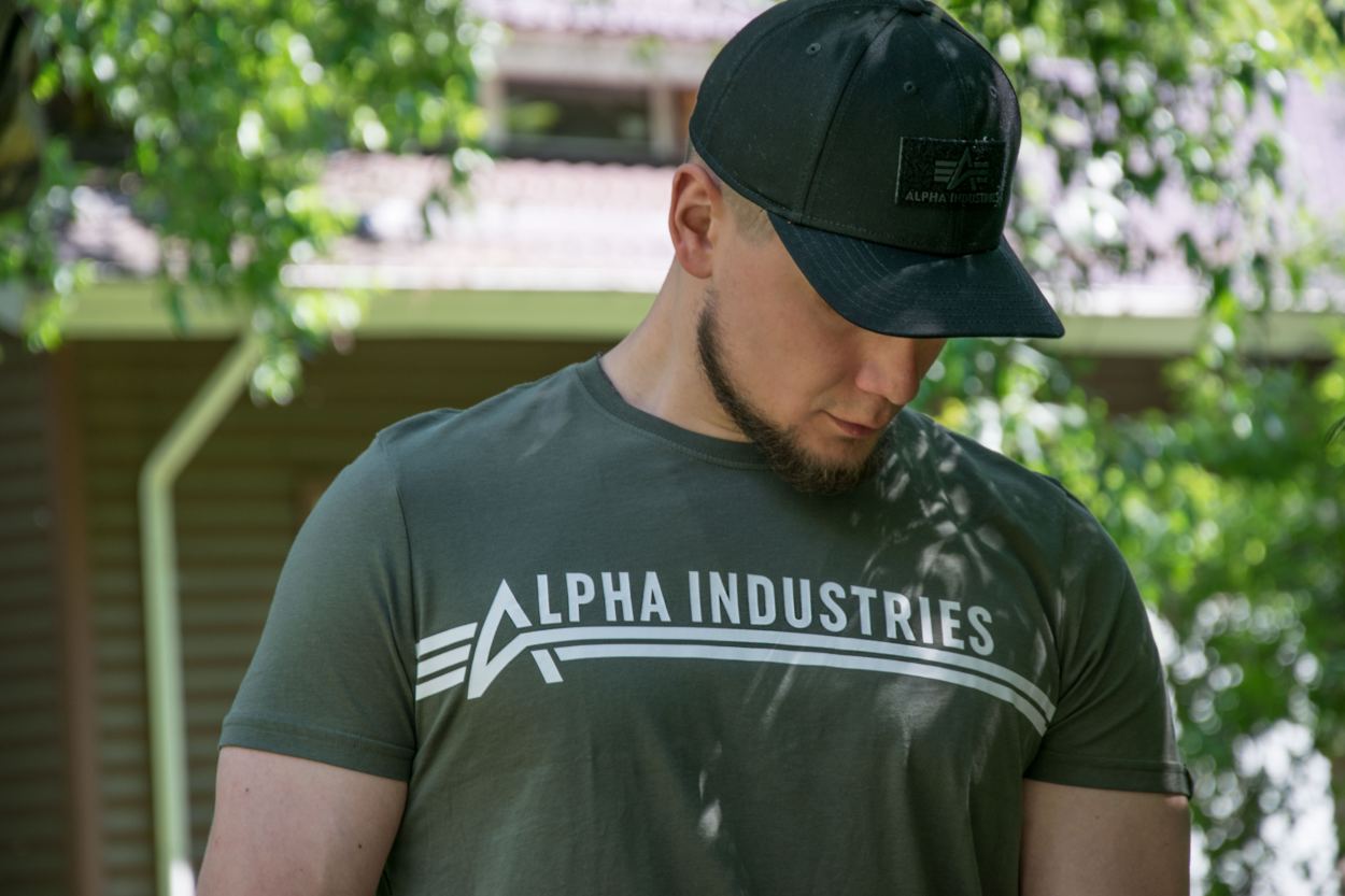 Футболка Alpha футболка с втачным рукавом