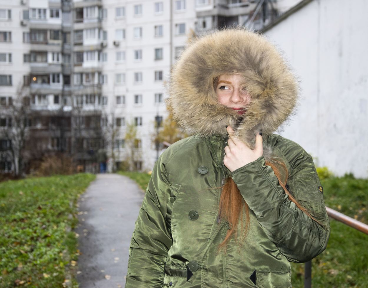 Женская аляска ALPHA INDUSTRIES VF 59 N-3B натур. мех dark green Женская аляска ALPHA INDUSTRIES VF 59 N-3B натур. мех dark green