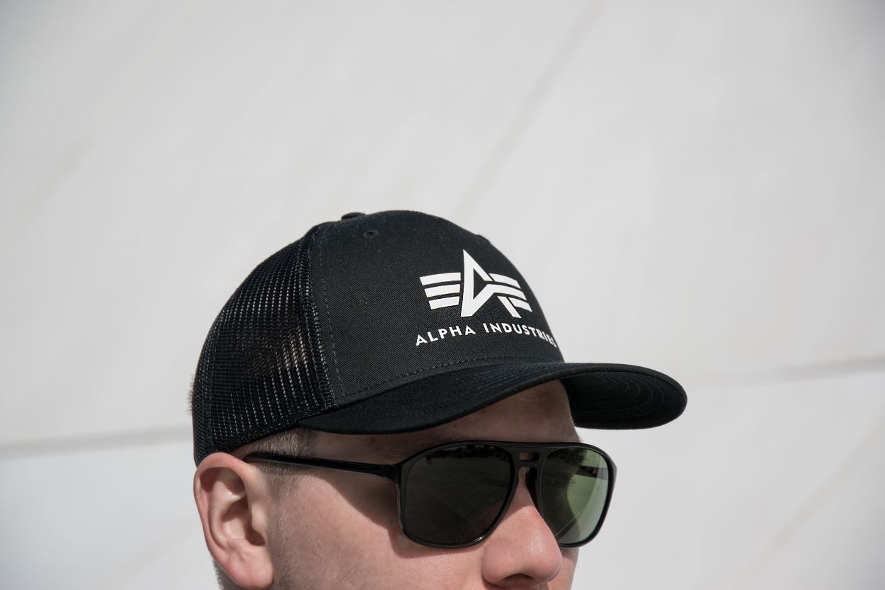 Бейсболка Alpha Industries бейсболка с сеткой