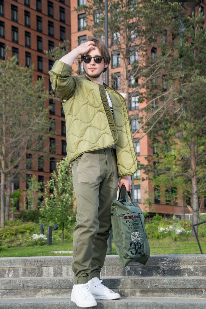 Брюки Alpha Industries брюки двухцветные