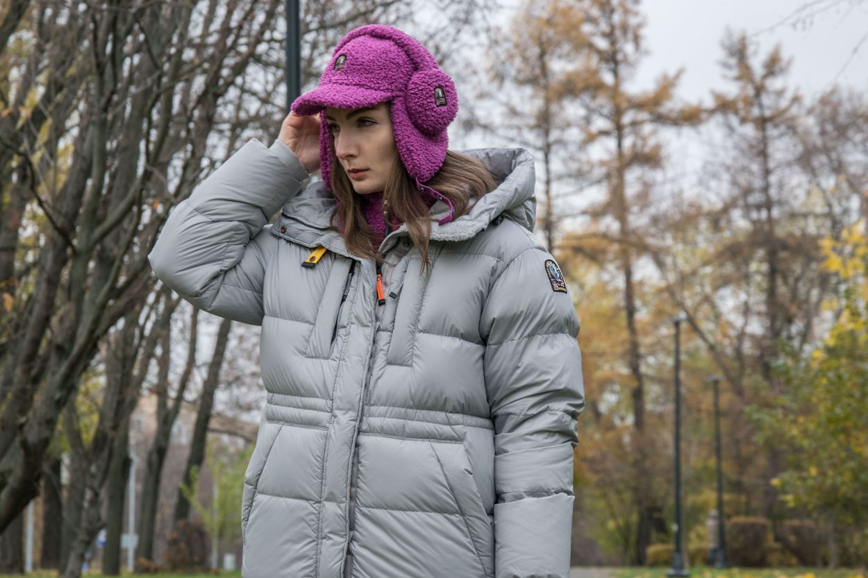 Женское пальто пуховое PARAJUMPERS EIRA FW 22-23 paloma Женское пальто пуховое PARAJUMPERS EIRA FW 22-23 paloma