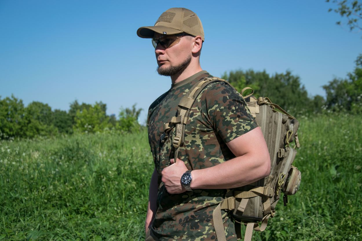 Футболка в камуфляже Бундесвера футболка хлопок