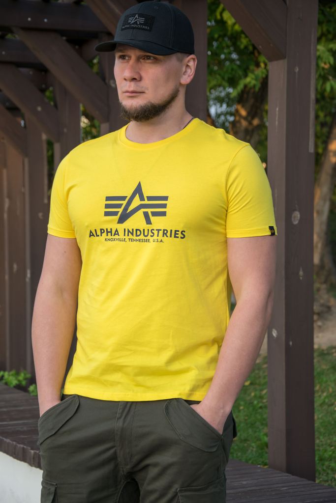 Футболка Alpha Industries футболка с логотипом