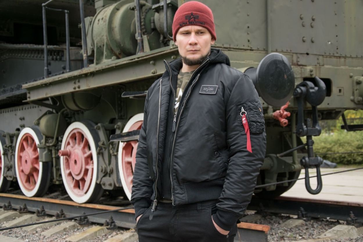Куртка-бомбер лётная ALPHA INDUSTRIES D-Tec MA-1 Куртка-бомбер лётная ALPHA INDUSTRIES D-Tec MA-1