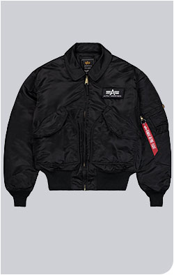 Куртка летная ALPHA INDUSTRIES CWU 45 HERITAGE black
