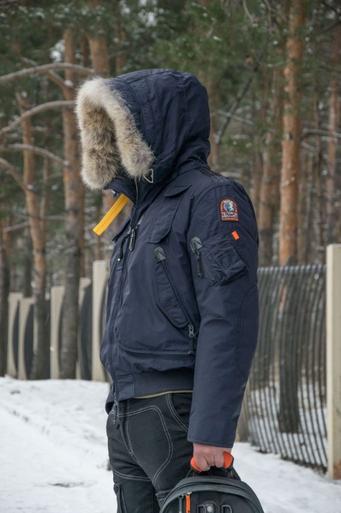 Мужская аляска Parajumpers Gobi navy Мужская аляска Parajumpers Gobi navy
