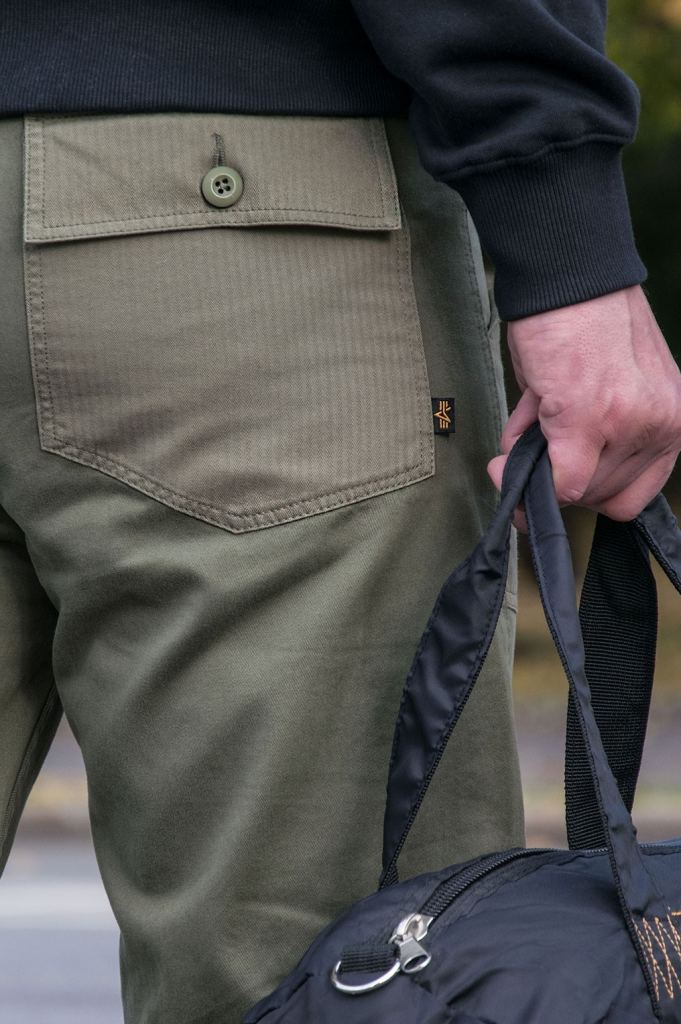 Карман брюк карго ALPHA INDUSTRIES FATIGUE Карман брюк карго ALPHA INDUSTRIES FATIGUE