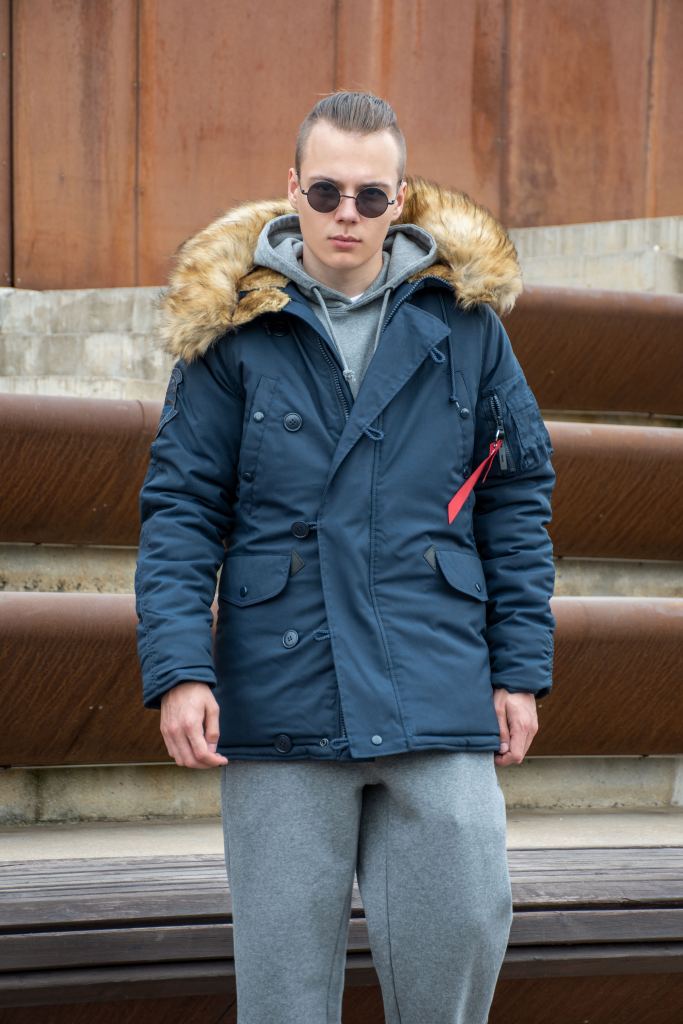 Аляска ALPHA INDUSTRIES EXPLORER rep. blue фото 2