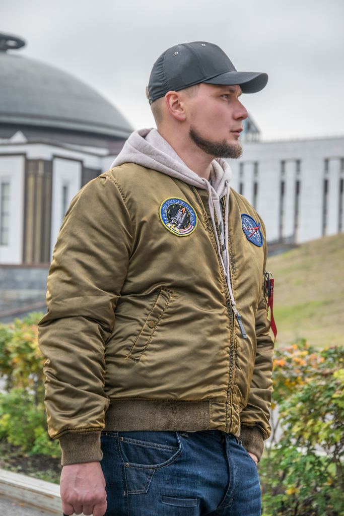 Бомбер ALPHA INDUSTRIES VF NASA BATTLEWASH MA-1 washed orange фото 3 Бомбер ALPHA INDUSTRIES VF NASA BATTLEWASH MA-1 washed orange фото 3