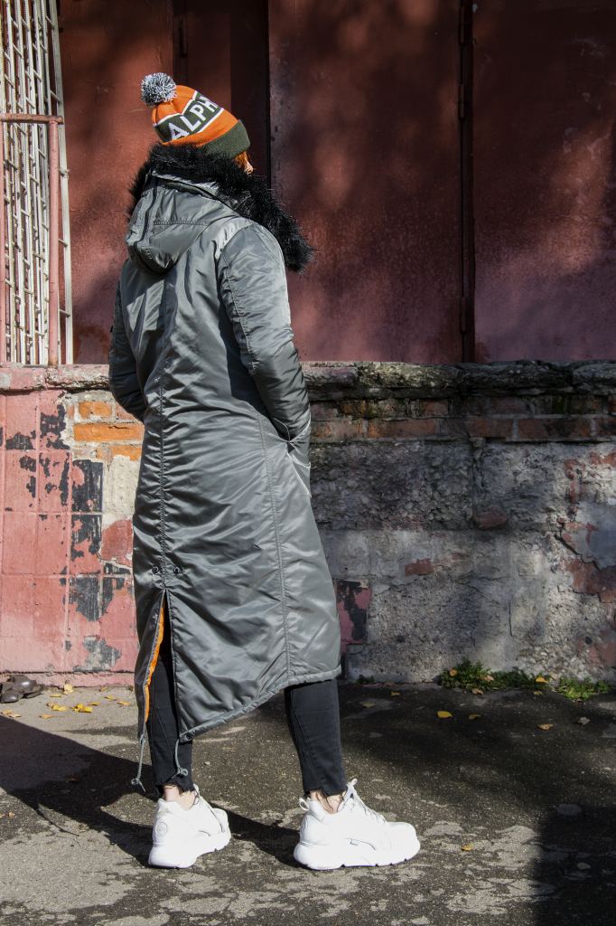 Женская куртка-парка ALPHA INDUSTRIES LONG FISHTAIL vintage green Женская куртка-парка ALPHA INDUSTRIES LONG FISHTAIL vintage green