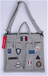 Сумка AERONAUTICA MILITARE HELMET BAG SS 26/CN verde salvia (BO 1175)
