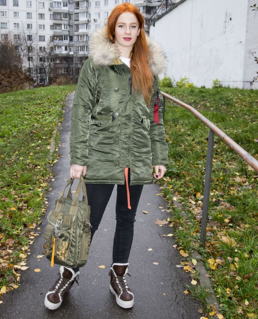 Женская аляска ALPHA INDUSTRIES VF 59 N-3B натур. мех dark green Женская аляска ALPHA INDUSTRIES VF 59 N-3B натур. мех dark green