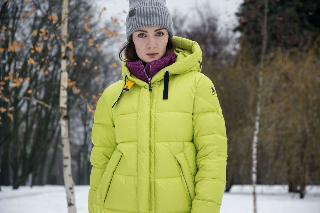 Женское пальто пуховое PARAJUMPERS MUMMY FW 22-23 citronelle Женское пальто пуховое PARAJUMPERS MUMMY FW 22-23 citronelle